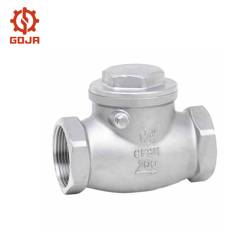 H14W Threaded swing check valve
